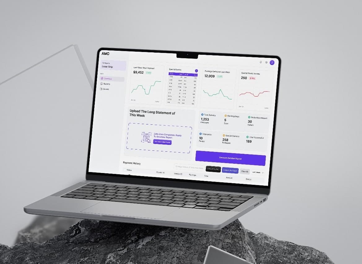 CMS Platform for Courier Service & Payroll Management